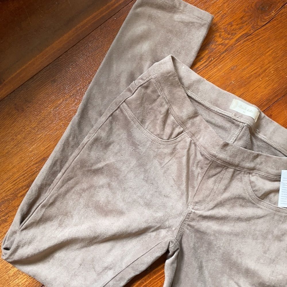 NWOT Altar’d State Suede-Like Skinny Pants - Picture 3 of 12